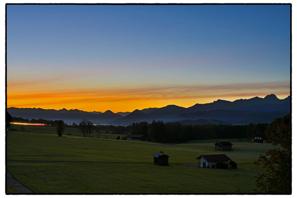 Bavaria's sunrise